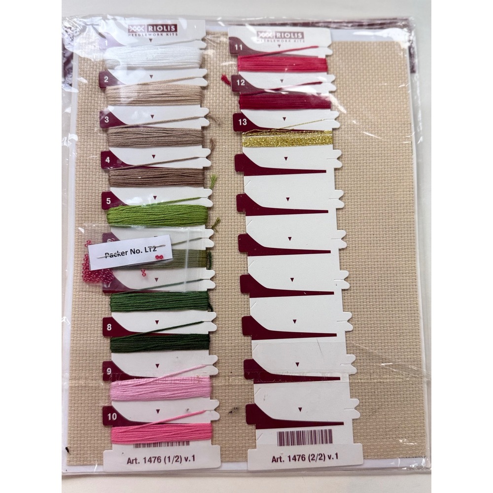 RIOLIS Raspberry Tea Counted Cross Stitch Kit  R1476 New - Picture 3 of 3
